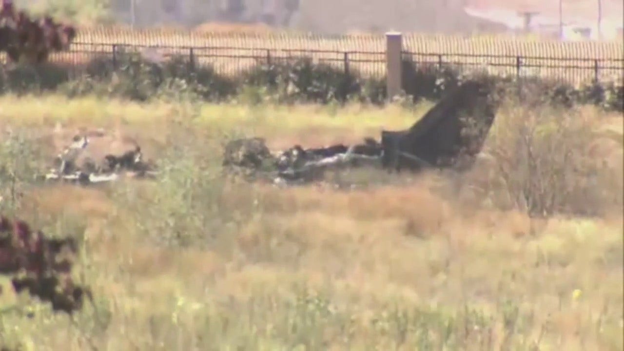 Six killed after business jet crashes in California, sparks 'fully ...