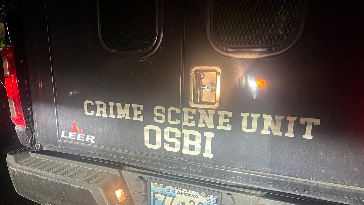 Camión de la Oficina de Investigación del Estado de Oklahoma