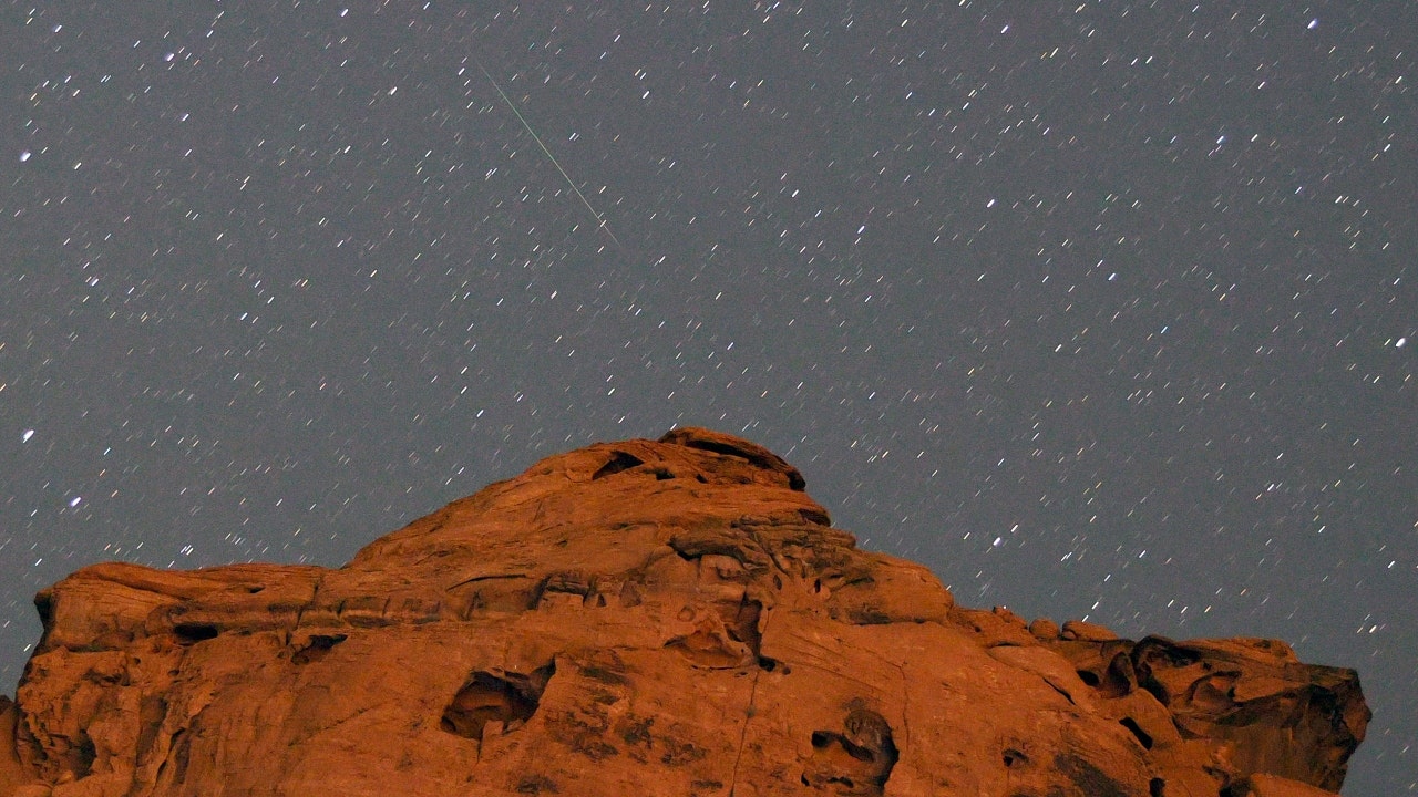 Meteorschauer am Lake Mead