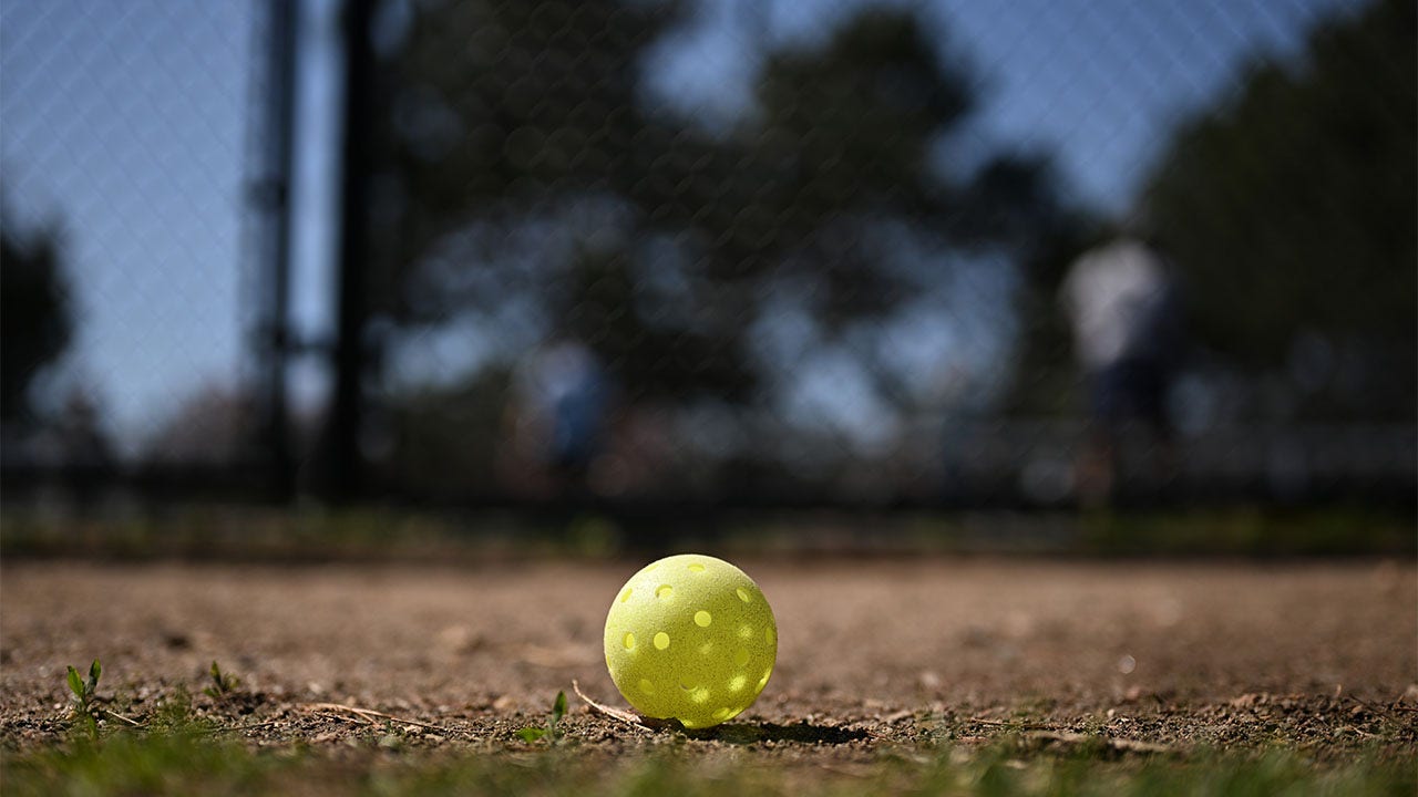 A pickleball