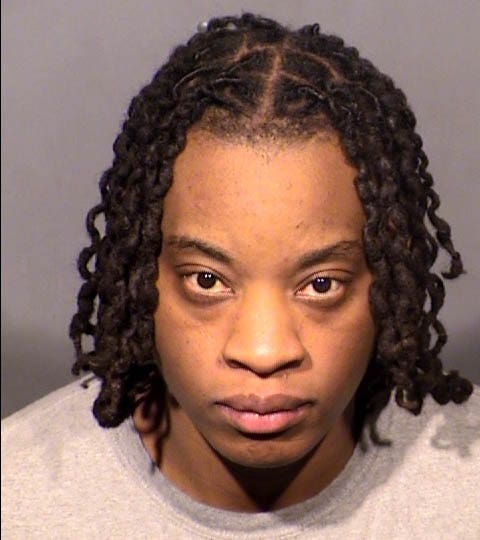 Las Vegas Aces guard Riquna Williams mug shot