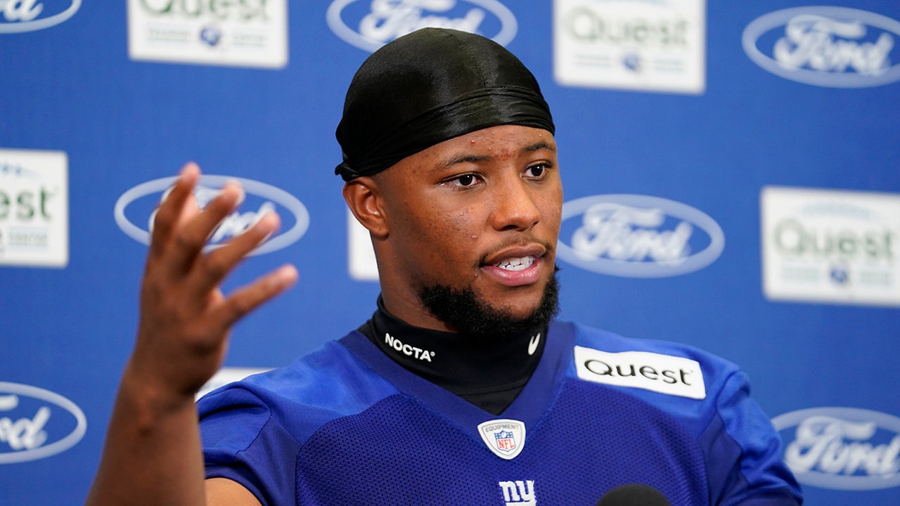 NFL training camp 2023: N.Y. Giants' Saquon Barkley says he 'might have to'  sit out the entire season 