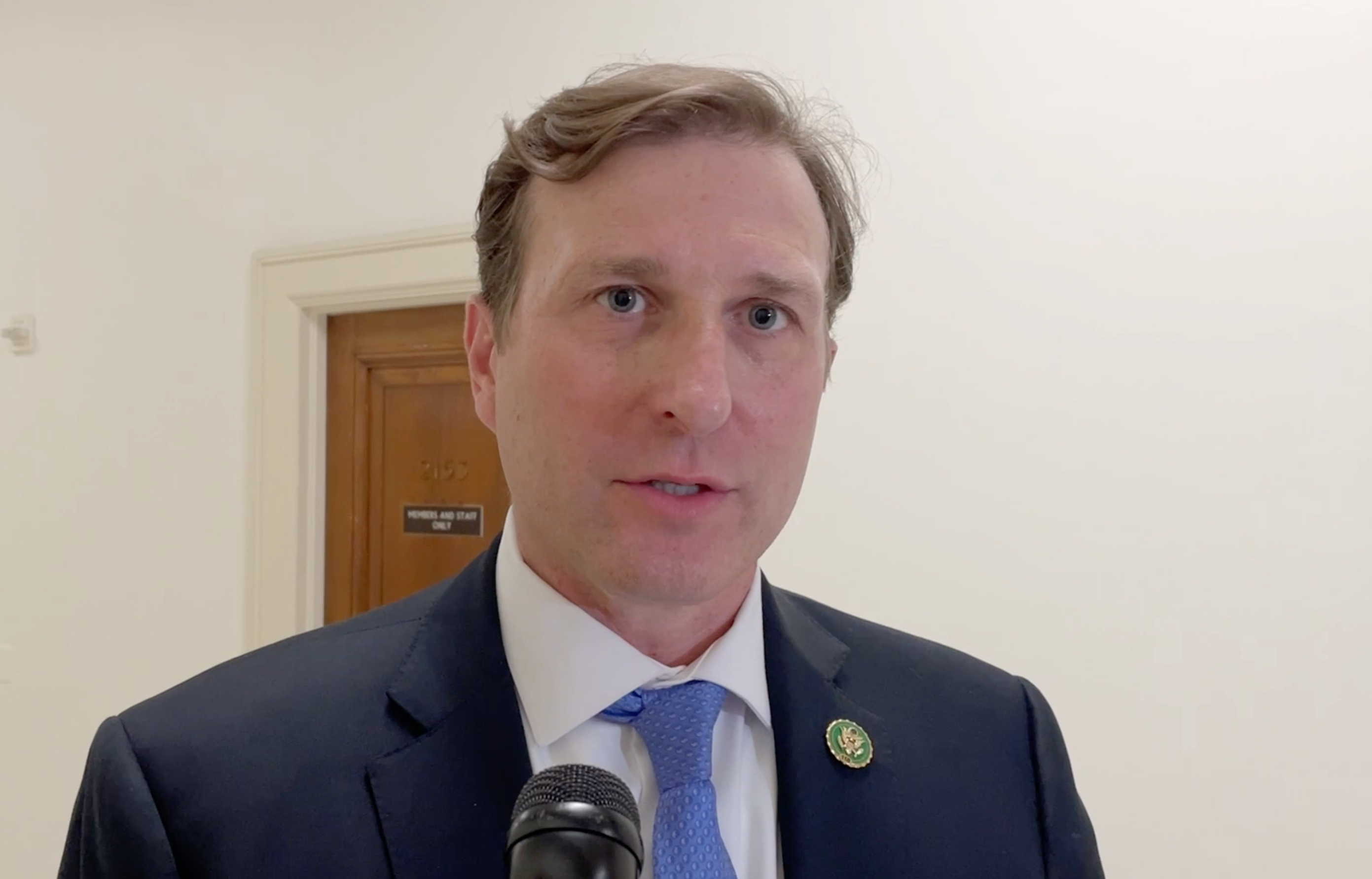 Rep. Dan Goldman in a house office building