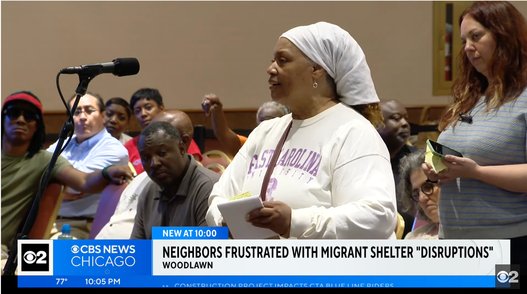 Woodlawn, Chicago resident speaks about safety issues