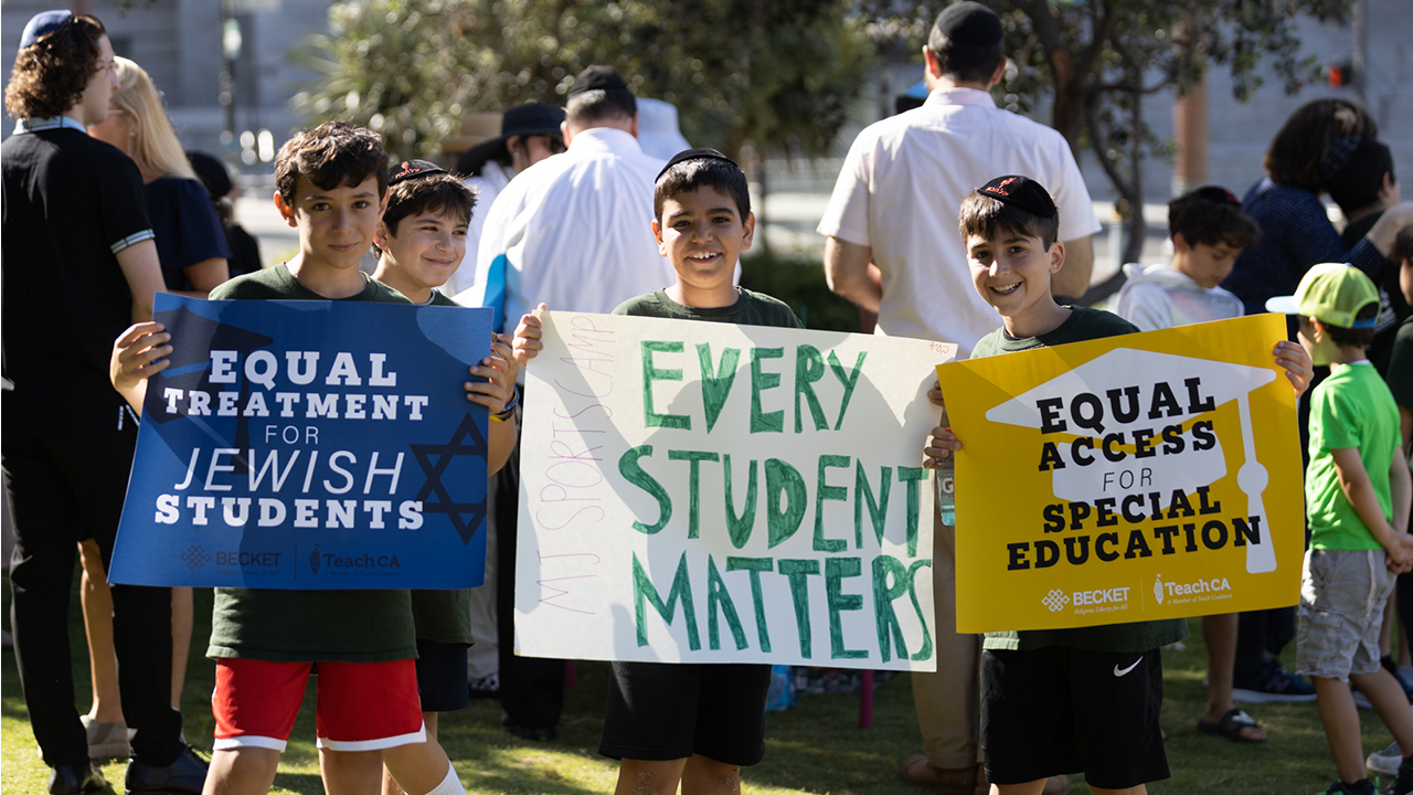 California ends ban on special education funds for children in religious schools
