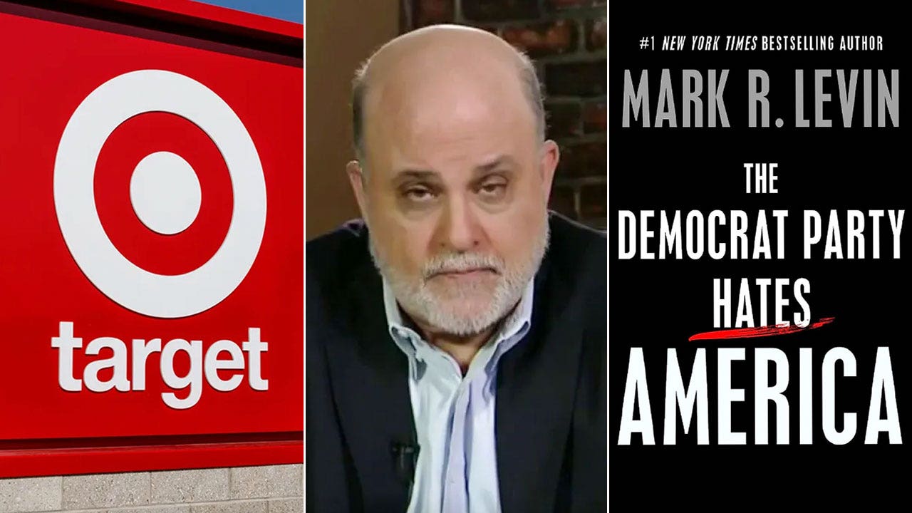 Target backtracks, will sell Mark Levin's forthcoming book in its stores after opposing title
