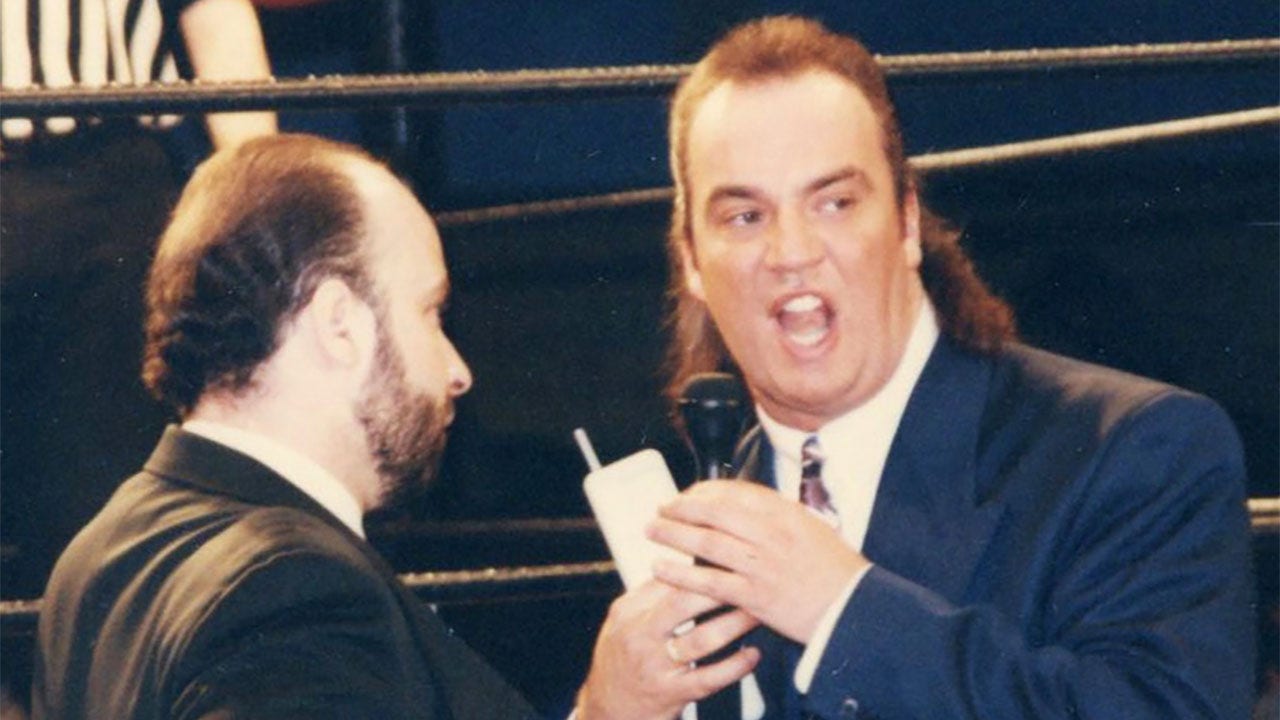 Paul Heyman on the mic