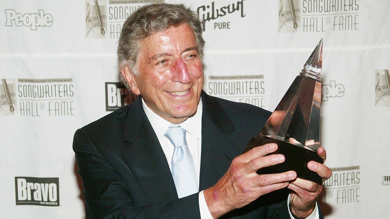 Singer Tony Bennett is pictured