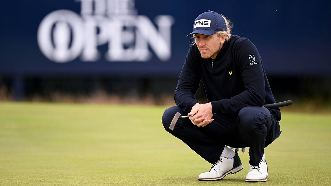 Travis Smyth looks on at the British Open