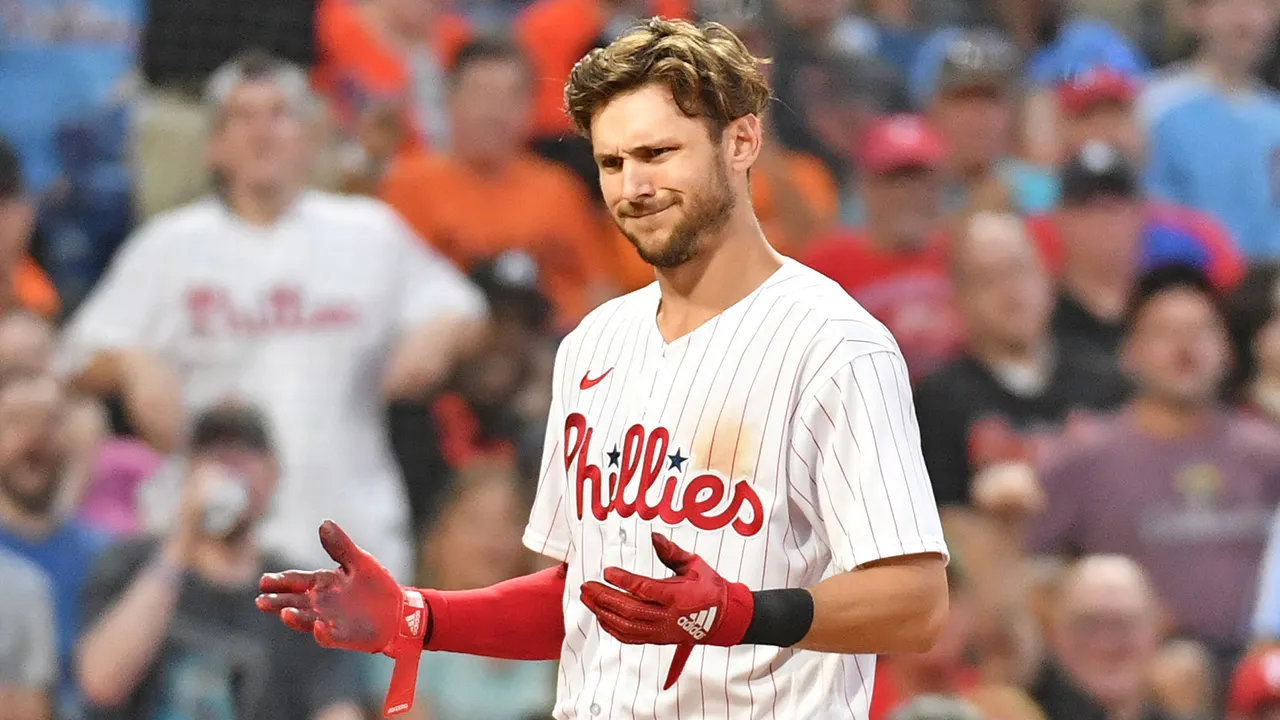 Phillies' Trea Turner ejected after nightmare fifth inning leads to boos  from home crowd