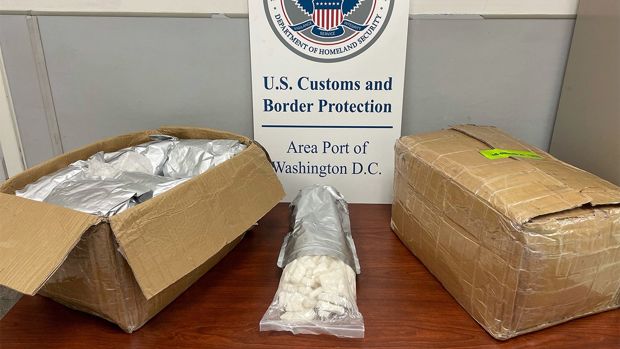Psychoactive drugs from China labeled as beauty products seize at Virginia airport