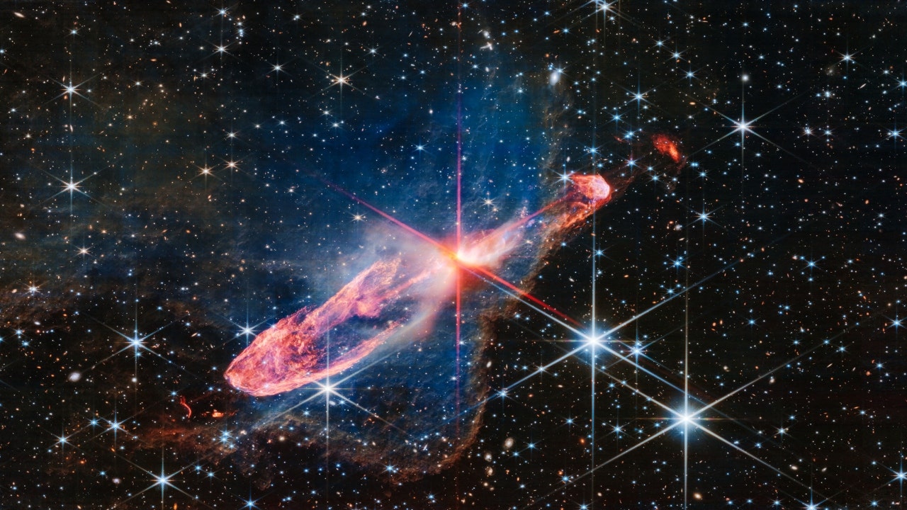 A tightly bound pair of actively forming stars