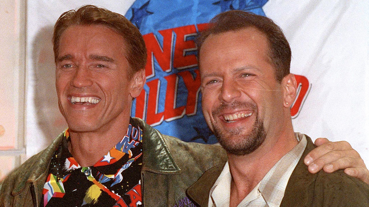 Arnold Schwarzenegger and Bruce Willis