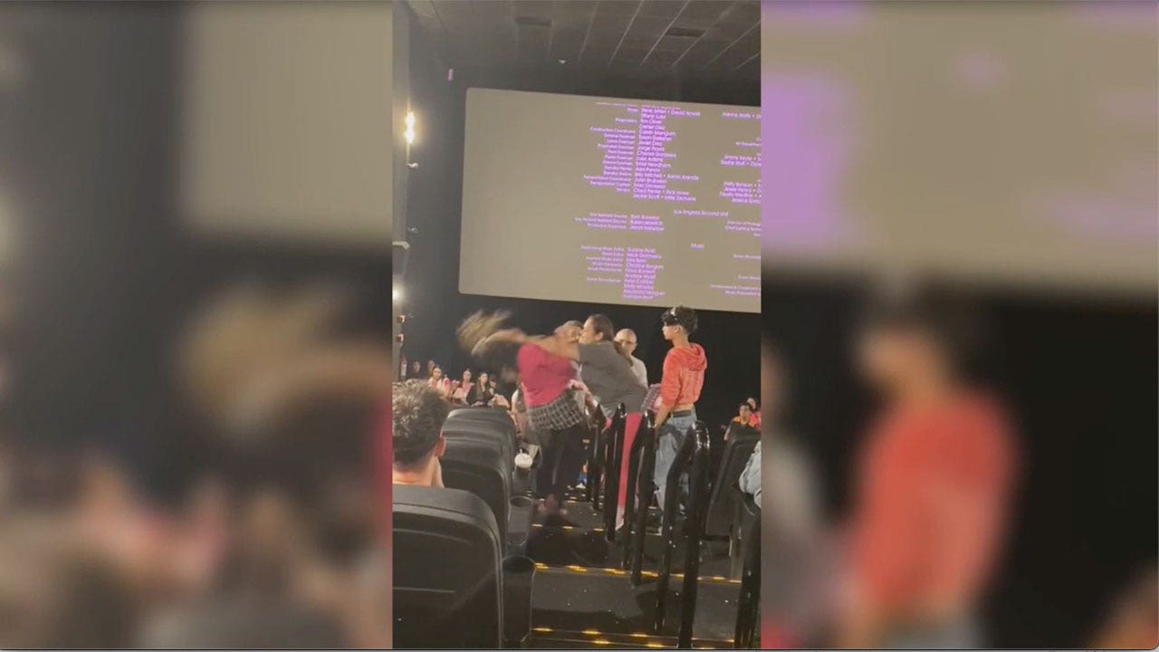 Woman hits other woman during Barbie movie screening