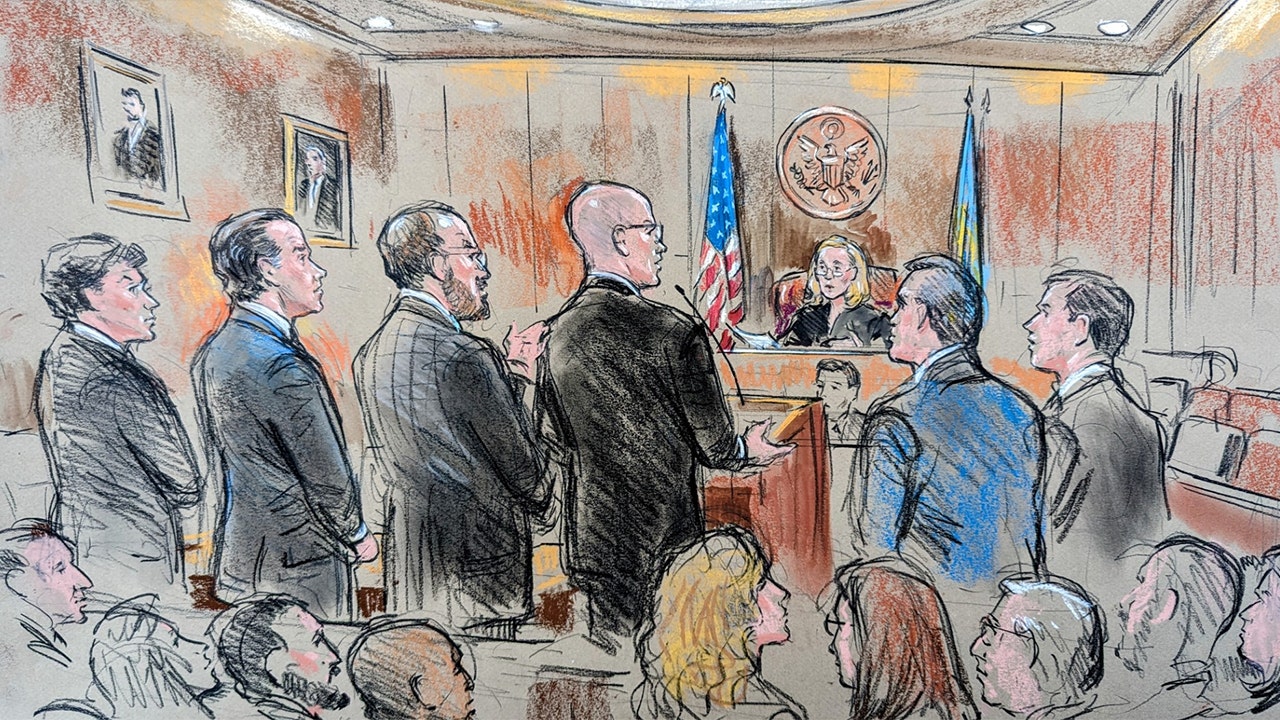 Hunter Biden court sketch