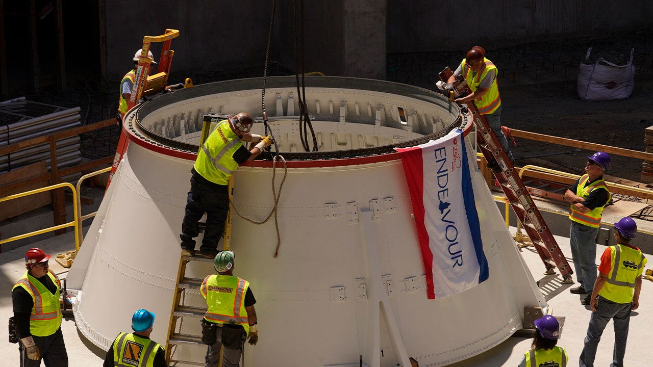 California Science Center begins complex process to vertically display NASA’s Space Shuttle Endeavour