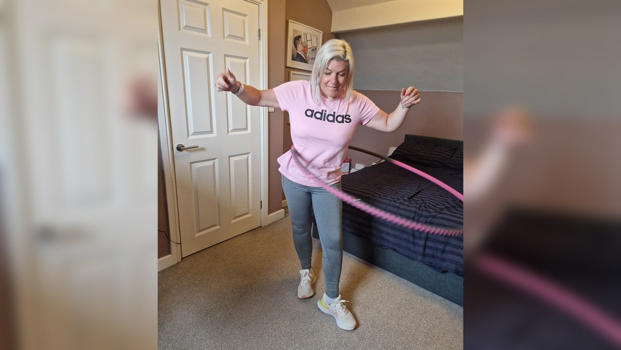 Mom of four reveals her secret of shedding nearly 80 pounds (hint: hula hooping is involved)