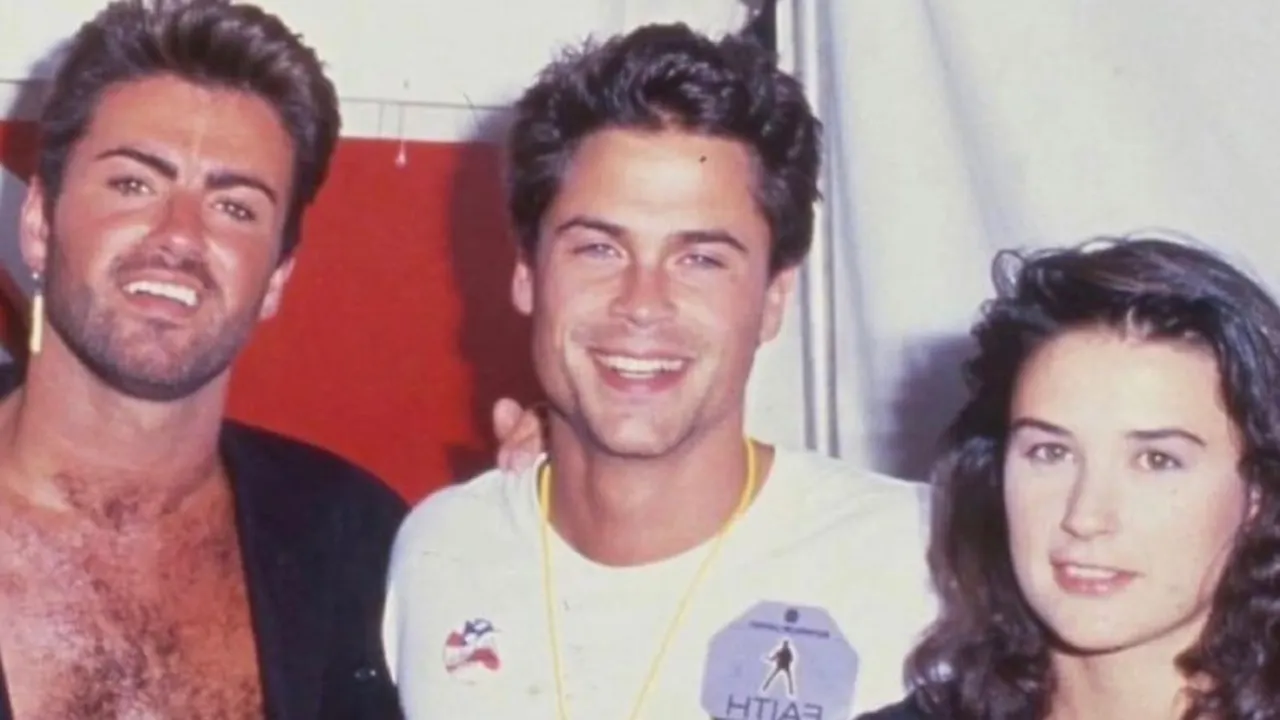 Rob Lowe shares epic George Michael, Demi Moore ‘80s flashback ...
