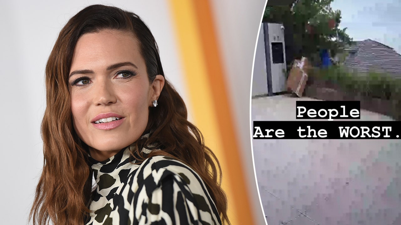 Mandy Moore rips LA thief for stealing baby stroller from her home