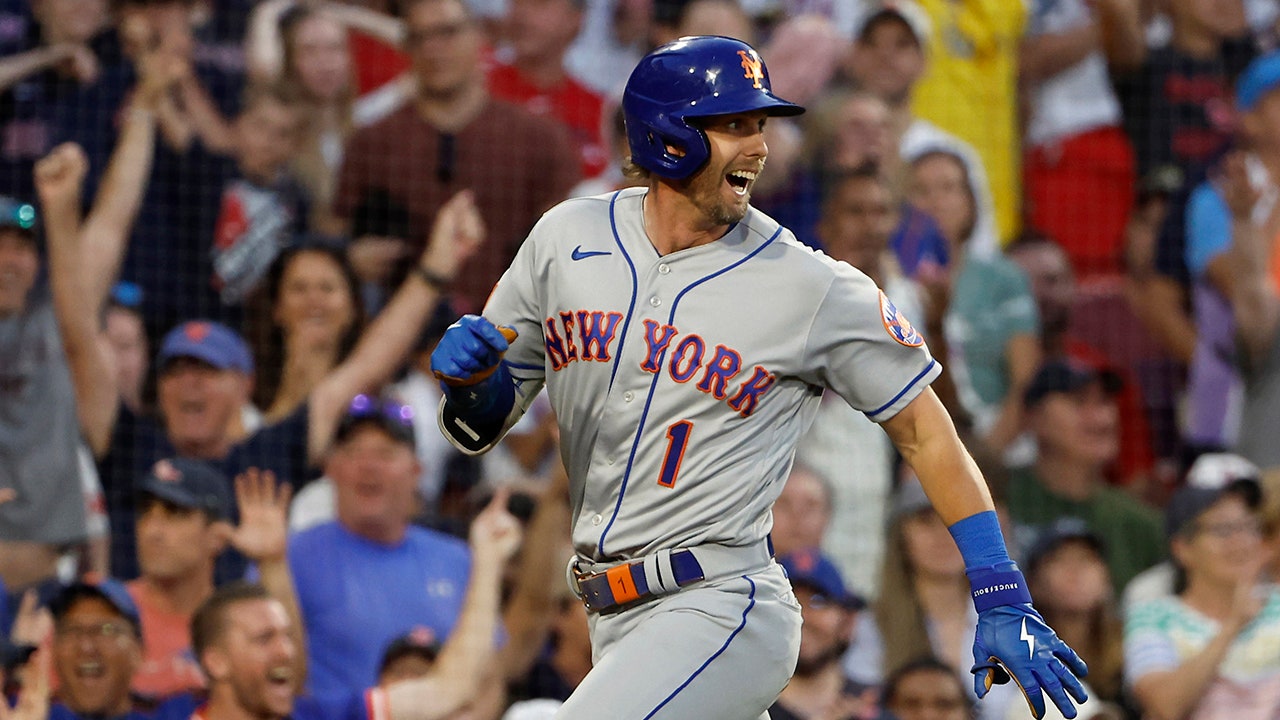 Jeff McNeil #68 - Game Used Road Grey Jersey - McNeil Goes 2-5, HR (3), 1  RBI, Run Scored - Mets vs. Red Sox - 9/14/18