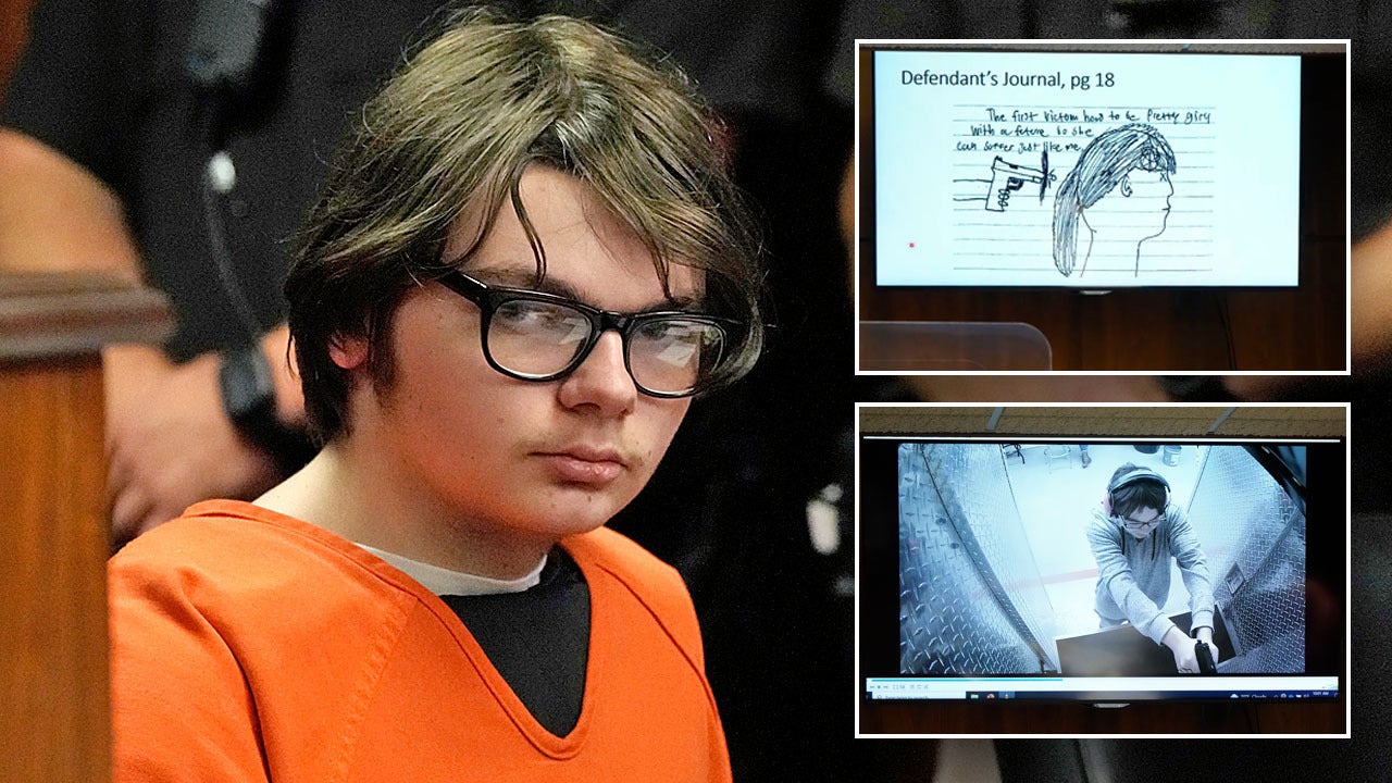 Oxford school shooter Ethan Crumbley's twisted journal entries revealed in court: 'suffer just like me'