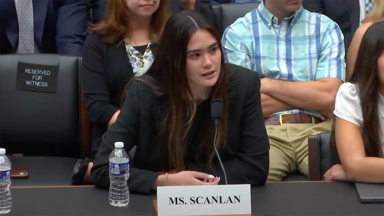 Paula Scanlan testifies before Congress