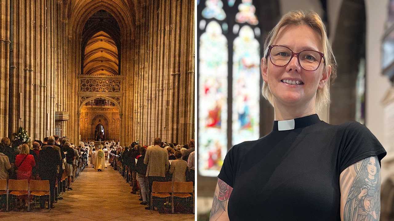 A Church of England faith leader is receiving backlash for her tattoos after being announced as the next precentor at Canterbury Cathedral in England. (Getty Images/SWNS)