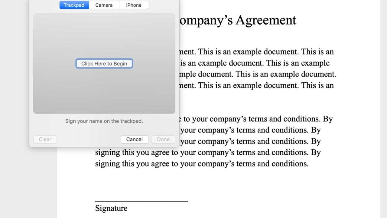 How to digitally sign a document on any device