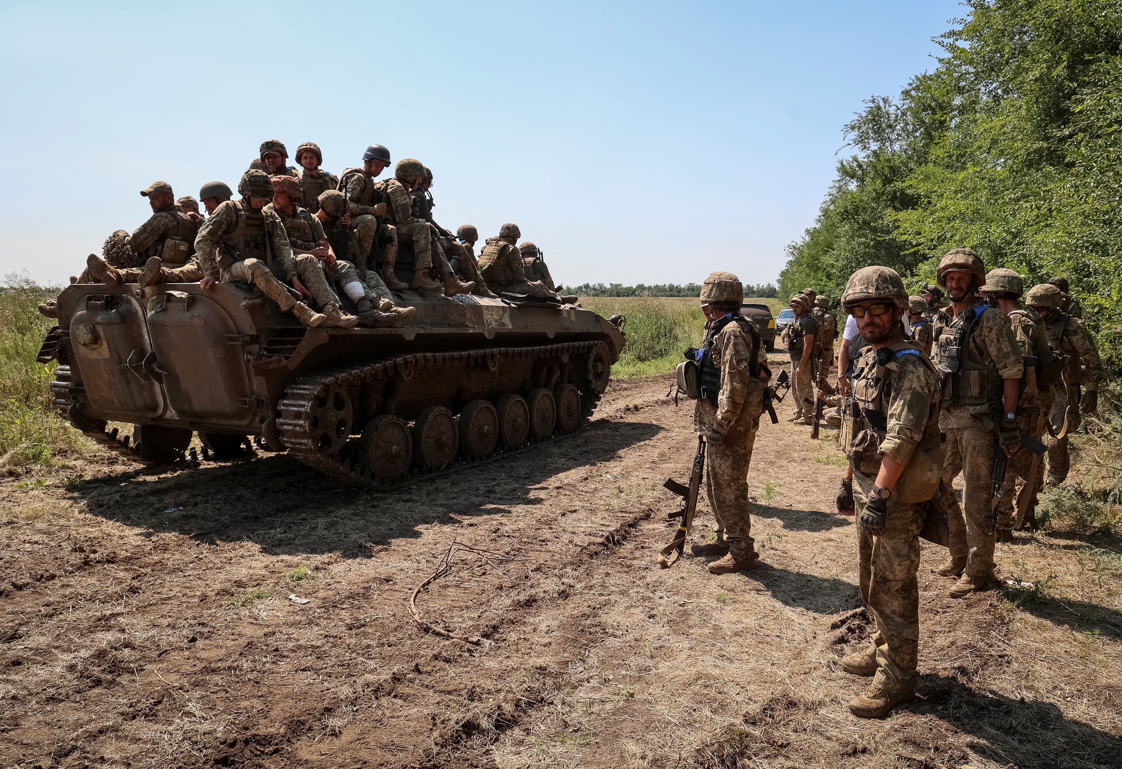 Ukraine troops admit Russia tougher than expected as counteroffensive crawls ahead