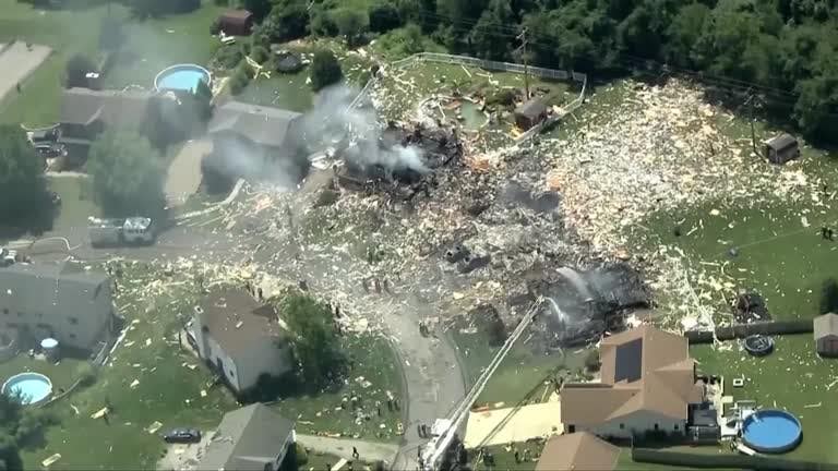 Pennsylvania Explosion That Leveled Several Homes Leaves 5 Dead: 'Looks ...