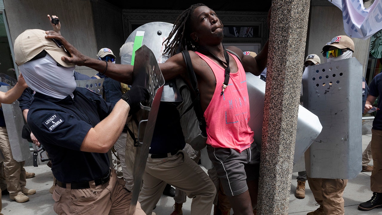 Black teacher sues White nationalist group who allegedly beat him during march through Boston