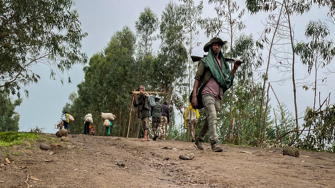 Ethiopia's military recaptures several areas from local militia fighters in embattled Amhara region