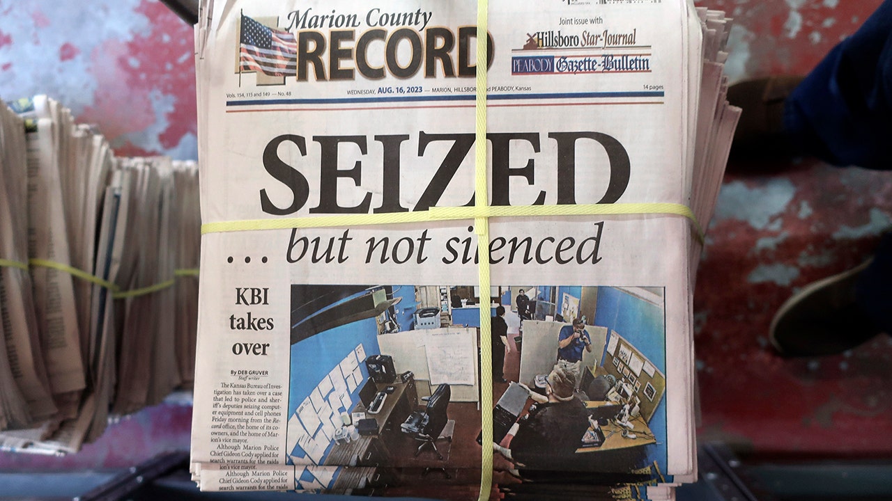 KS department of Revenue official says initial search that led to raid of Kansas newspaper was legal