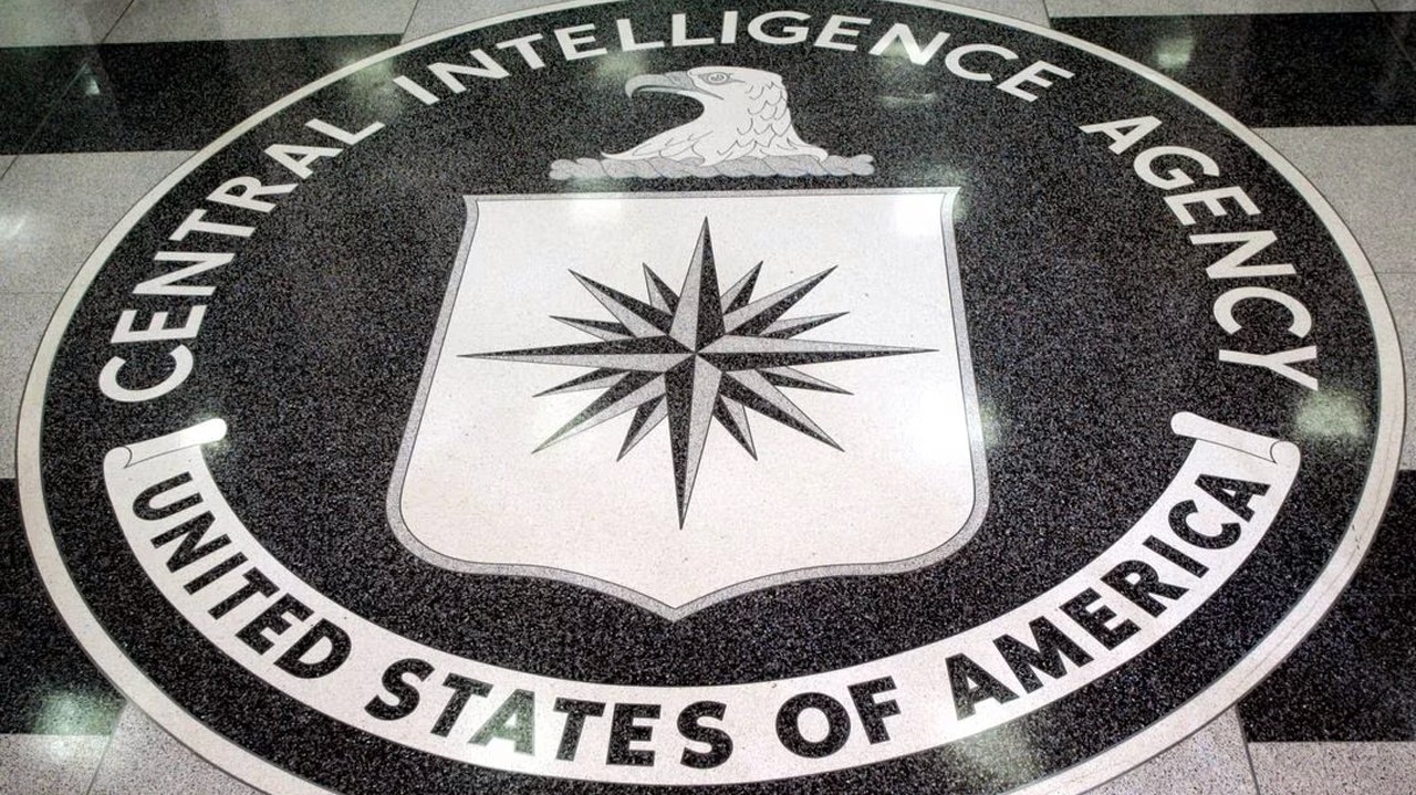 Central Intelligence Agency logo in lobby of the CIA headquarters (Reuters)