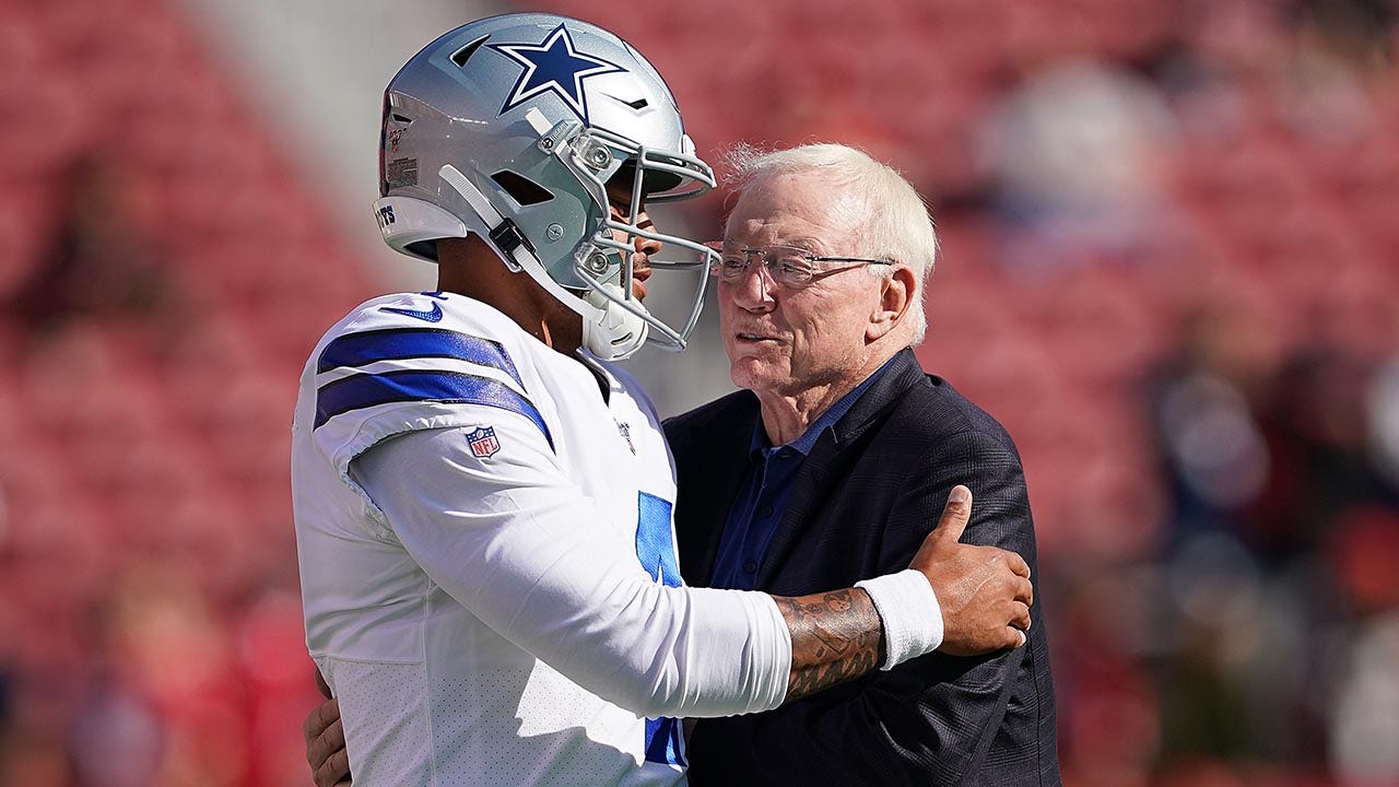 Read more about the article Jerry Jones ‘not ready to go’ amid sluggish contract extensions for Dak Prescott, other Cowboys stars