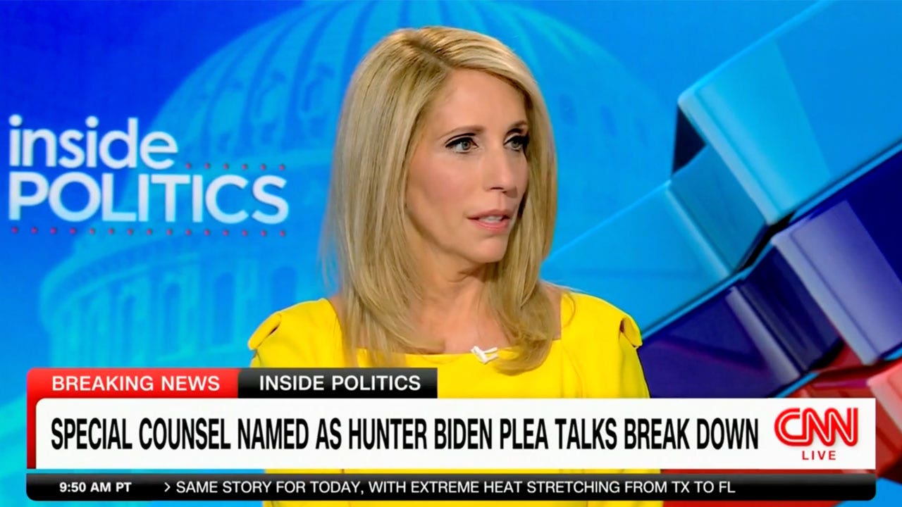 CNN's Dana Bash decries DOJ lacking 'humanity' for 'stringing along' Hunter Biden: 'That's not really fair'