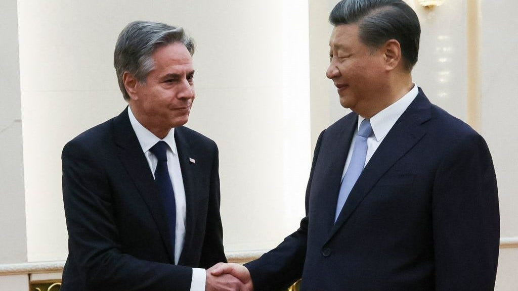 Antony Blinken, Xi Jinping