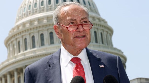 Schumer should butt out of AI reg talks because of his 'familial ties ...