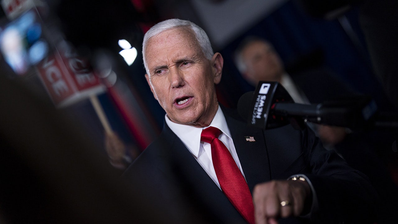 Pence sidesteps on supporting Trump if convicted, says Biden too 'has trampled on the Constitution'