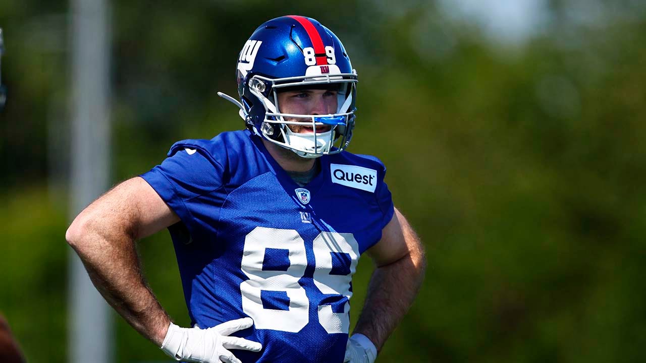 Giants' Tommy Sweeney 'stable' after collapsing due to 'medical event' on practice field, team says