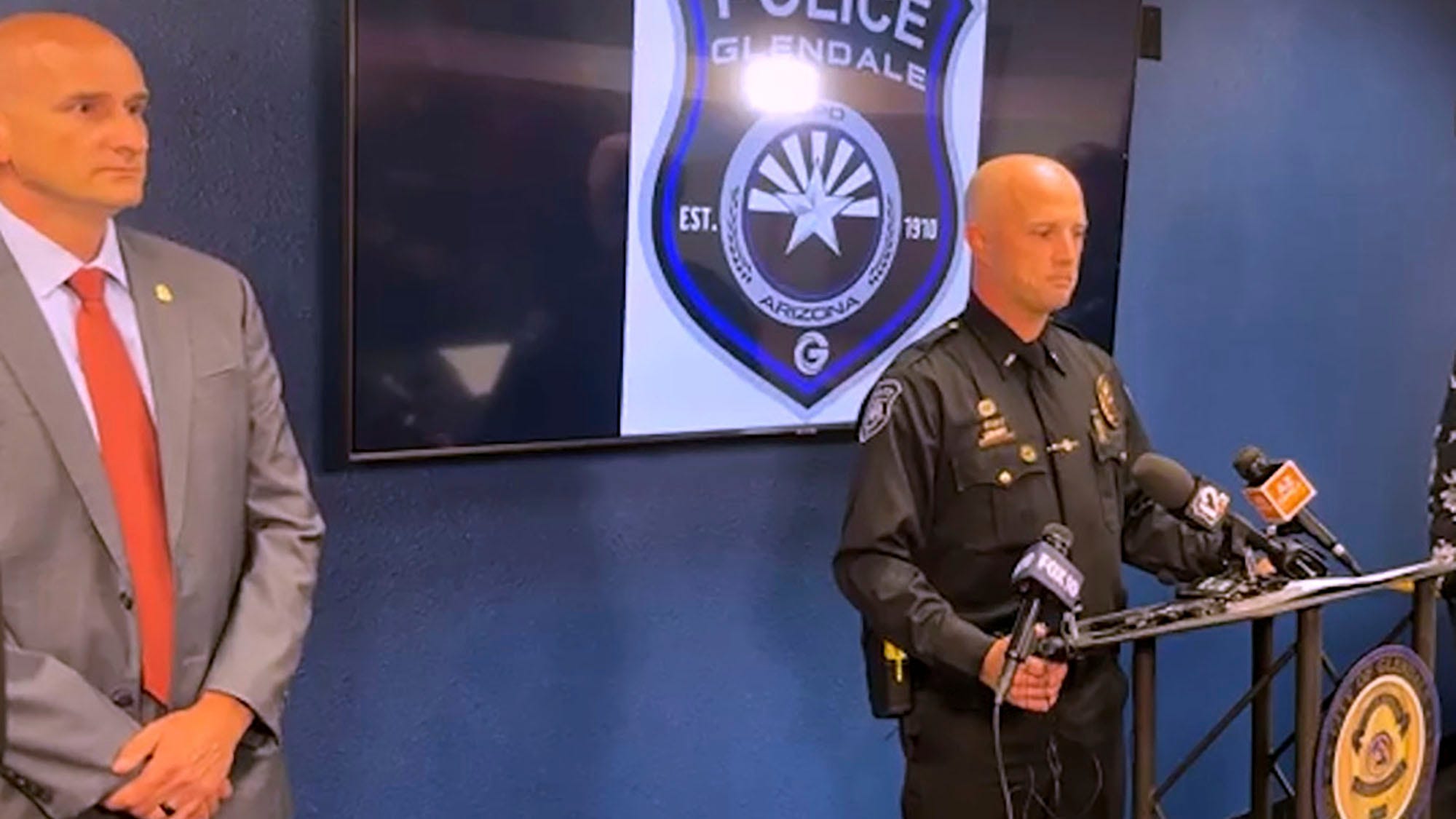 Glendale Police Department press conference