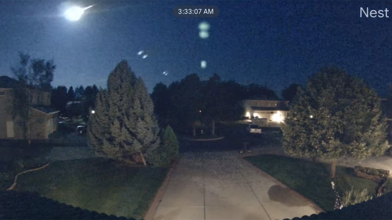Videos capture fireball meteor lighting up Colorado’s early morning skies