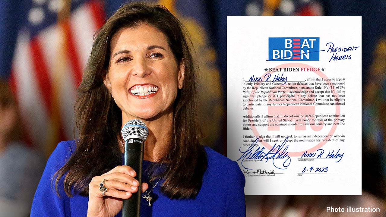 Nikki Haley signs RNC pledge to support eventual GOP nominee but makes one small edit