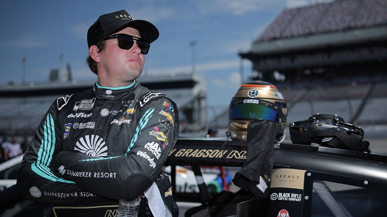 NASCAR driver Noah Gragson suspended indefinitely after liking