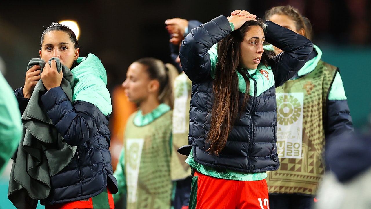 Portugal players in disbelief