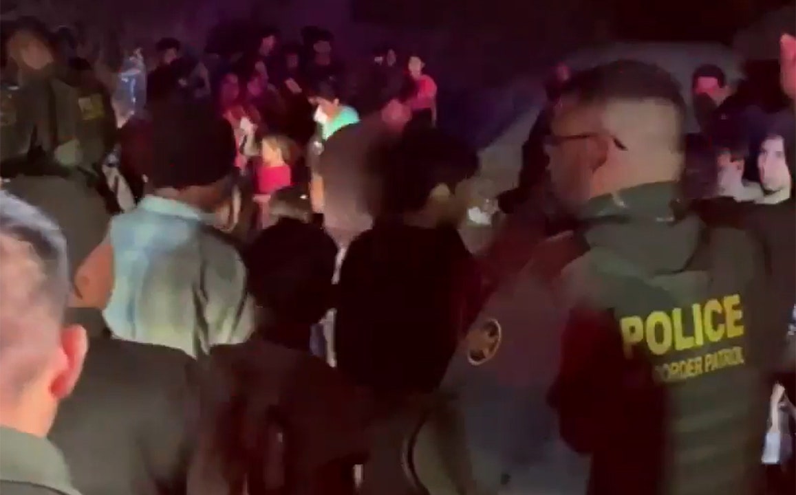 Border Patrol Sectors Near Or Over Capacity As Migrant Numbers Surge At The Border Fox News 