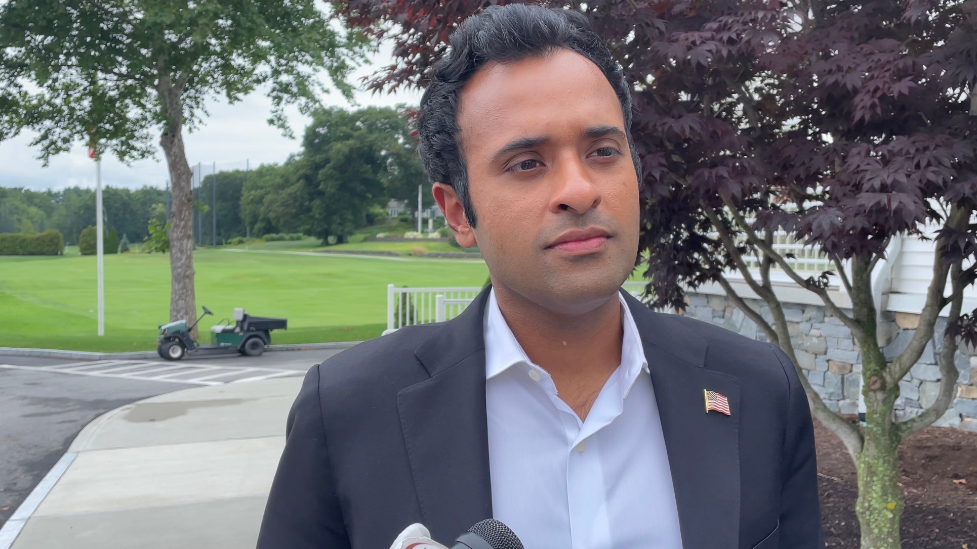 Firsttime GOP candidate Vivek Ramaswamy says he's not getting 'overly