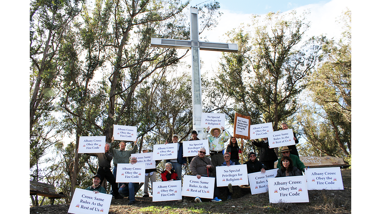 Bay Area Atheists who fought for cross removal: Christians shouldn't have 'special privilege'