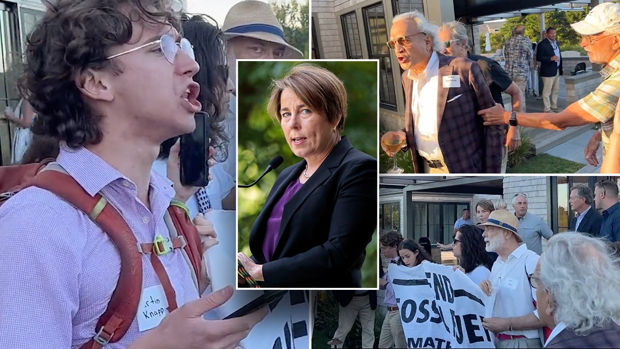 Left-wing Governor's Ritzy Fundraiser Shut Down By Climate Protesters ...