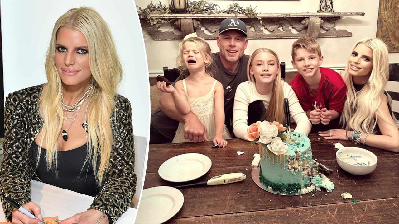 Jessica Simpson admits her kids find it 'confusing' that she is  'scrutinized' for her weight